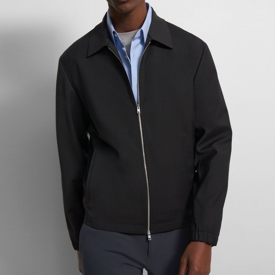 New W/O Tags Theory Zerega Jacket In Motion Bonded